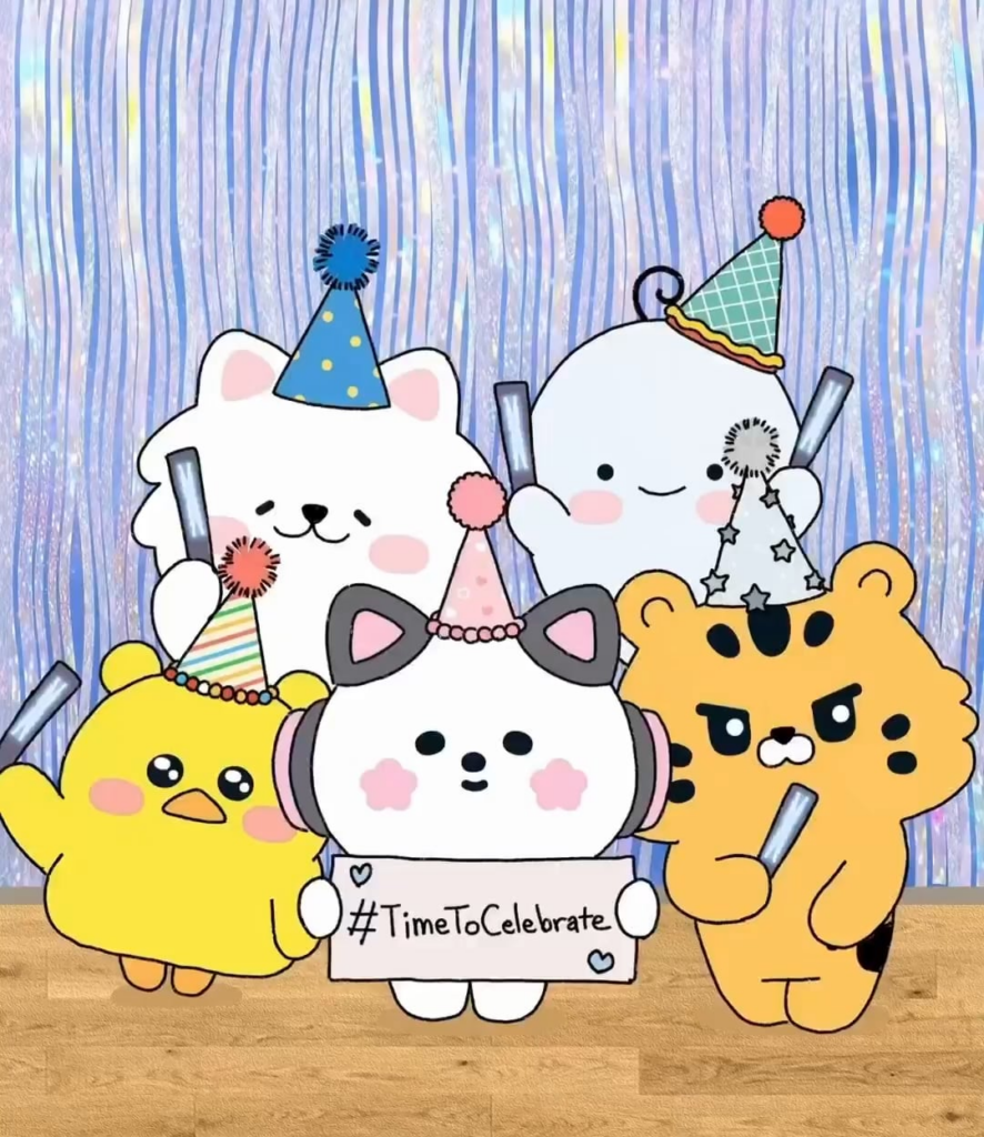 260423 LE SSERAFIM تحديث التيك توك (2) - 𝘍𝘐𝘔'𝘚 𝘊𝘓𝘜𝘉 𝘪𝘴 𝘤𝘦𝘭𝘦𝘣𝘳𝘢𝘵𝘪𝘯𝘨 𝘵𝘰𝘰 🎊