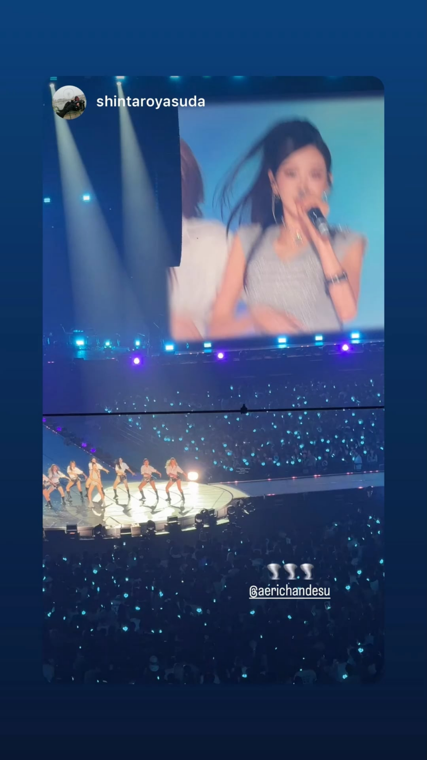 260425 تحديث قصة جيزيل على الانستقرام مع شينتارو ياسودا ونينغ نينغ