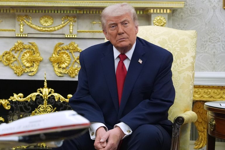 President Donald Trump and Britain's King Charles III meet in the Oval Office of the White House, Tuesday, April 28, 2026, in Washington, during a State Visit. (AP Photo/Alex Brandon)