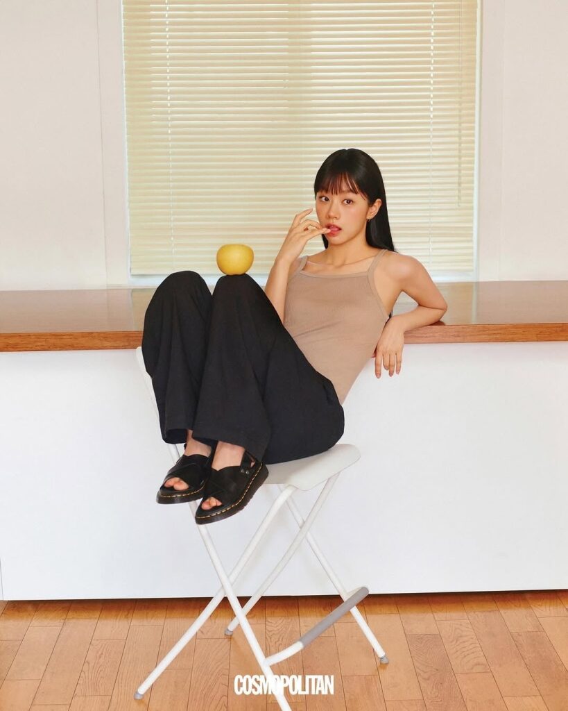 Girl's Day Hyeri - Cosmopolitan Korea x UNIQLO (إصدار مايو 2026 المصور)