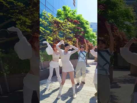 LE SSERAFIM HONG EUNCHAE & KAZUHA مع NCT WISH RIKU & YUSHI - احتفال (تحدي الرقص) (260426)