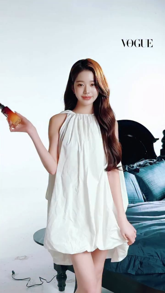 260402 تحديث Vogue Korea على الإنستغرام مع Wonyoung - روتين الشعر الأسبوعي لـ WONYOUNG