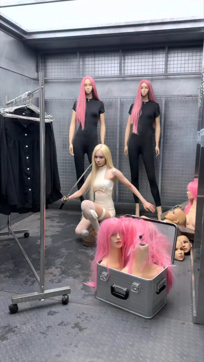 260430 aespa تحديث التيك توك مع الشتاء - #تحدي_العارضات