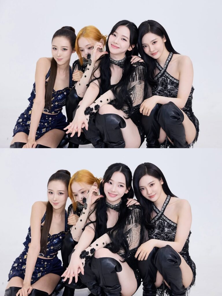 260411 - تحديث كارينا على الانستقرام مع aespa