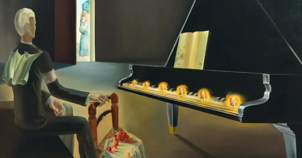 “ست صور للينين على بيانو”.. هلوسات دالي المطرود من اليسار "ست صور للينين على بيانو".. هلوسات دالي المطرود من اليسار