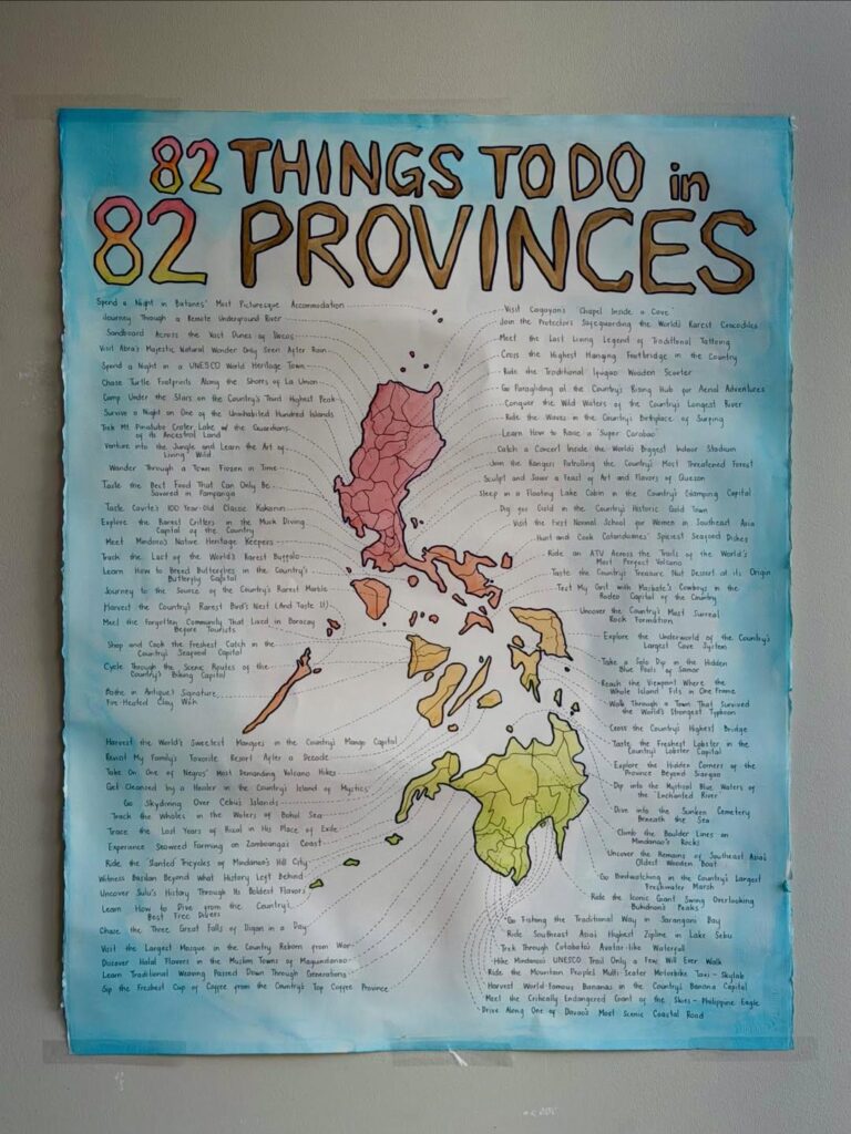 أعلنت جيسيكا لي (لي سول عضوة HIGHTEEN وIdol School السابقة) عن مشروعها الجديد "PROBINSYA" حيث تخطط للقيادة عبر جميع أنحاء الفلبين وأنشأت قائمة دلو تضم 82 شيئًا للقيام بها عبر مقاطعات البلاد البالغ عددها 82 مقاطعة.