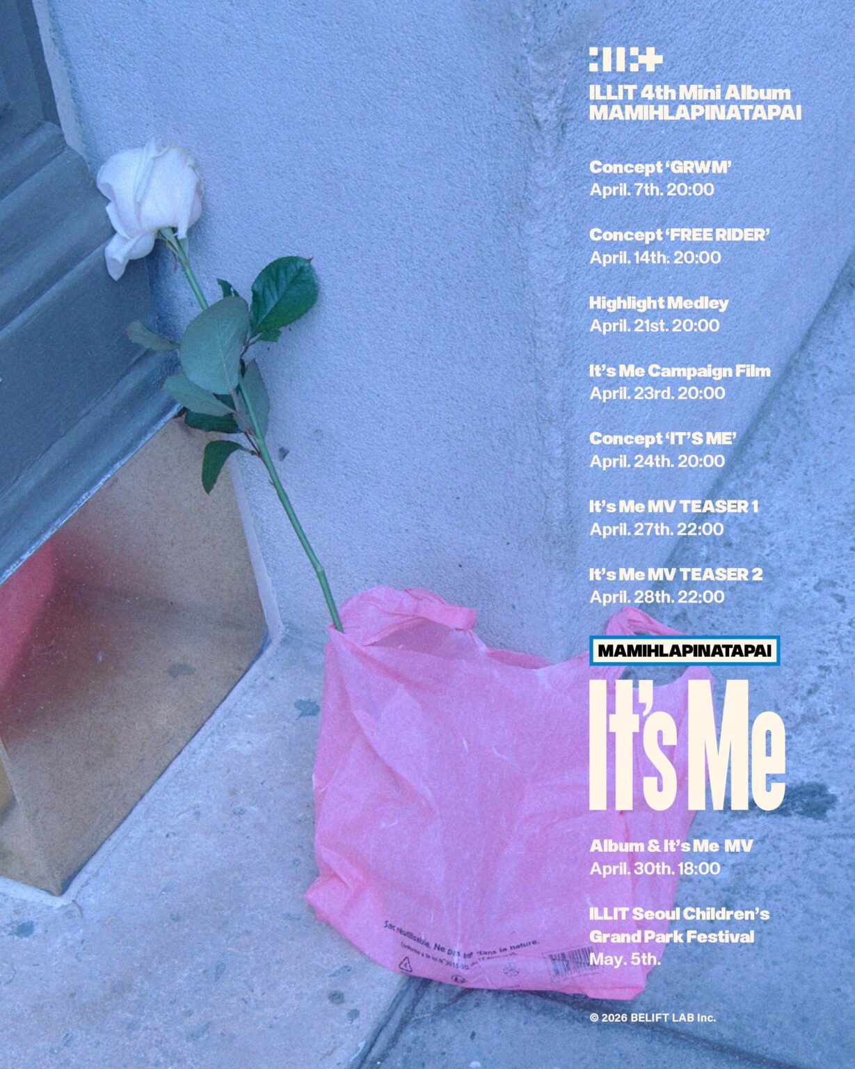 ILLIT – الألبوم المصغر الرابع: MAMIHLAPINATAPAI (التقويم الترويجي) ILLIT - الألبوم المصغر الرابع: MAMIHLAPINATAPAI (التقويم الترويجي)