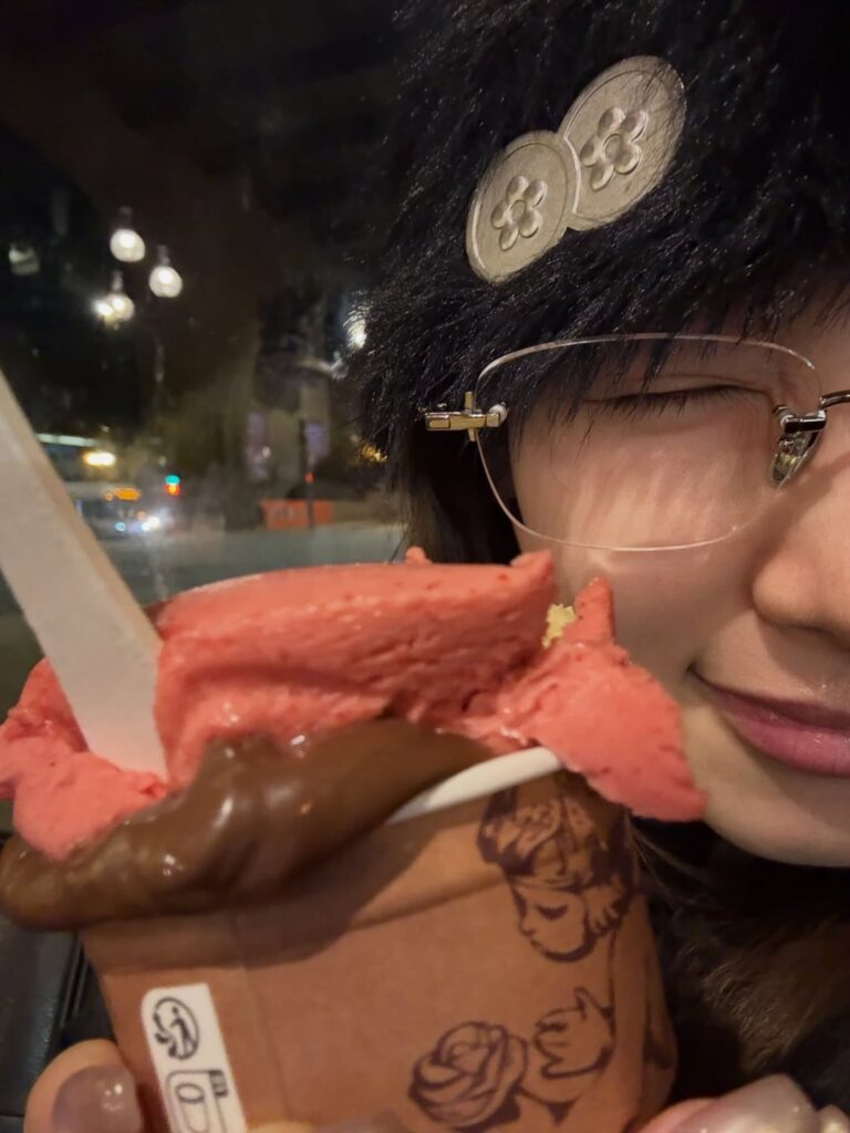 260413 تحديث سانا على الانستقرام | يوميات شيكاغو 📒🍽🦖