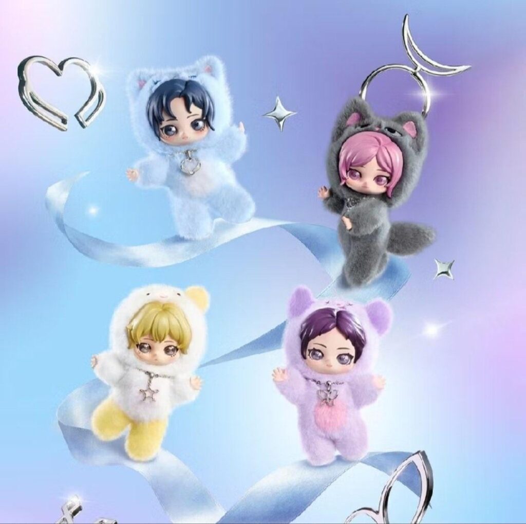 aespa x POP MART - aespa Fluffy Club (كشف التعاون - تفاصيل البضائع)