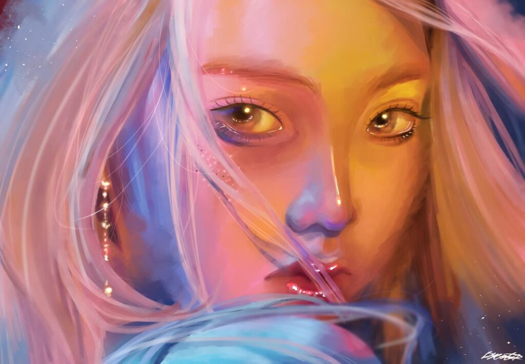 قطع فنية من معجبي Wonyung