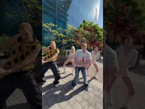 سانتوس برافوس درو وغابي مع لو سيرافيم كازوها ويونجين - فيلوسيداد (تحدي الرقص) (260428)