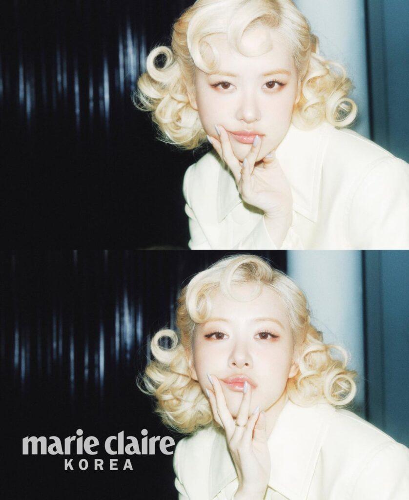 ROSÉ x RIMOWA لصالح شركة Marie Claire Korea