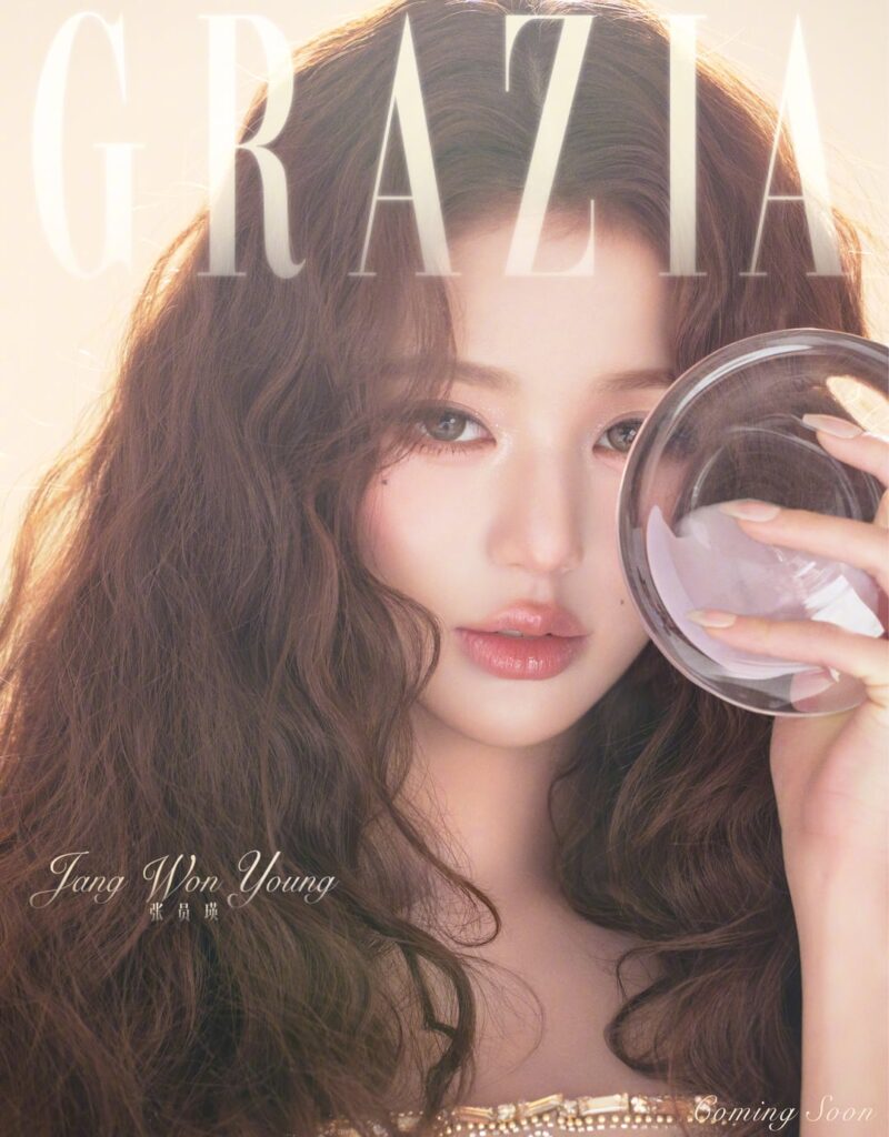 IVE Jang Wonyoung - GRAZIA China (إصدار مايو 2026 سيصدر قريبًا إعلان تشويقي)
