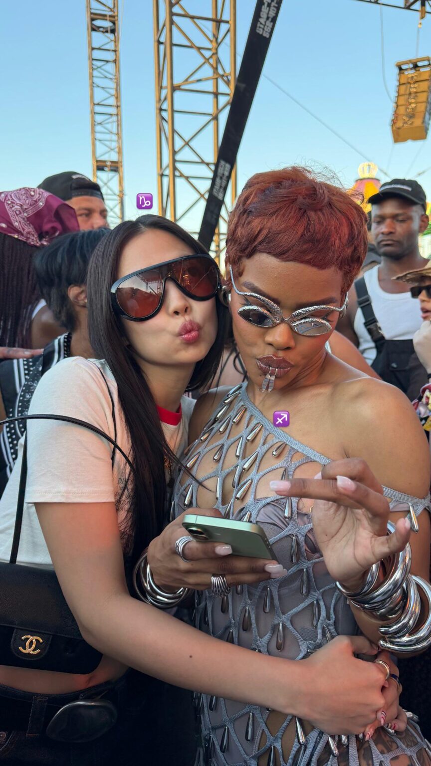 260413 تحديث قصة Tyrellhampton IG مع جيني وتيانا تايلور