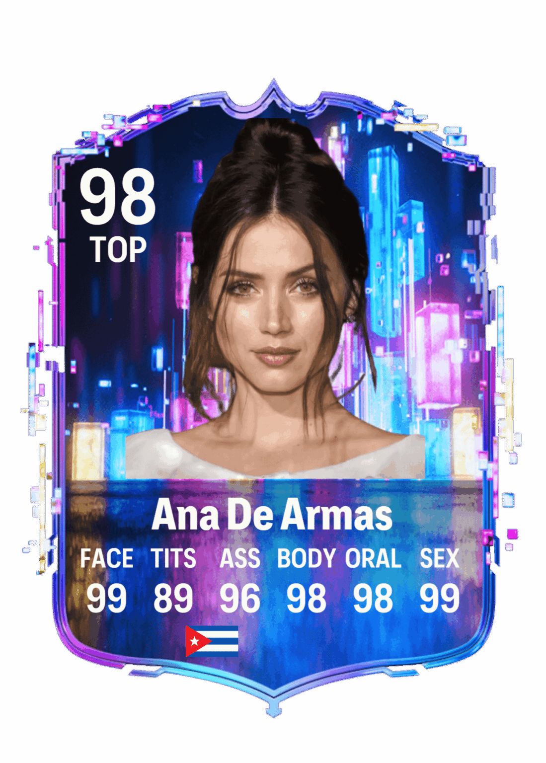 Ana de Armas's special card
