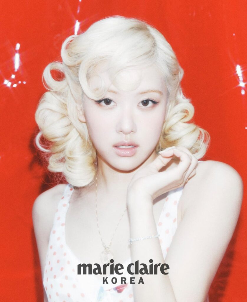 ROSÉ x RIMOWA لصالح شركة Marie Claire Korea