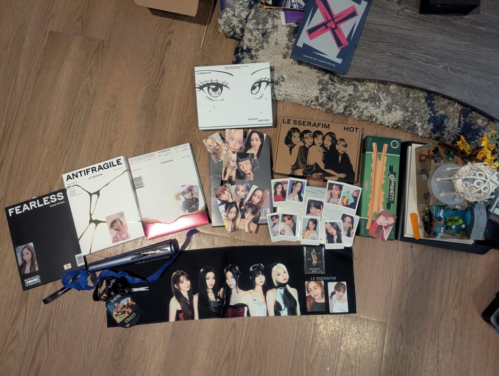 لن يتوقف Yunjin وChaewon عن غزو ألبوماتي.