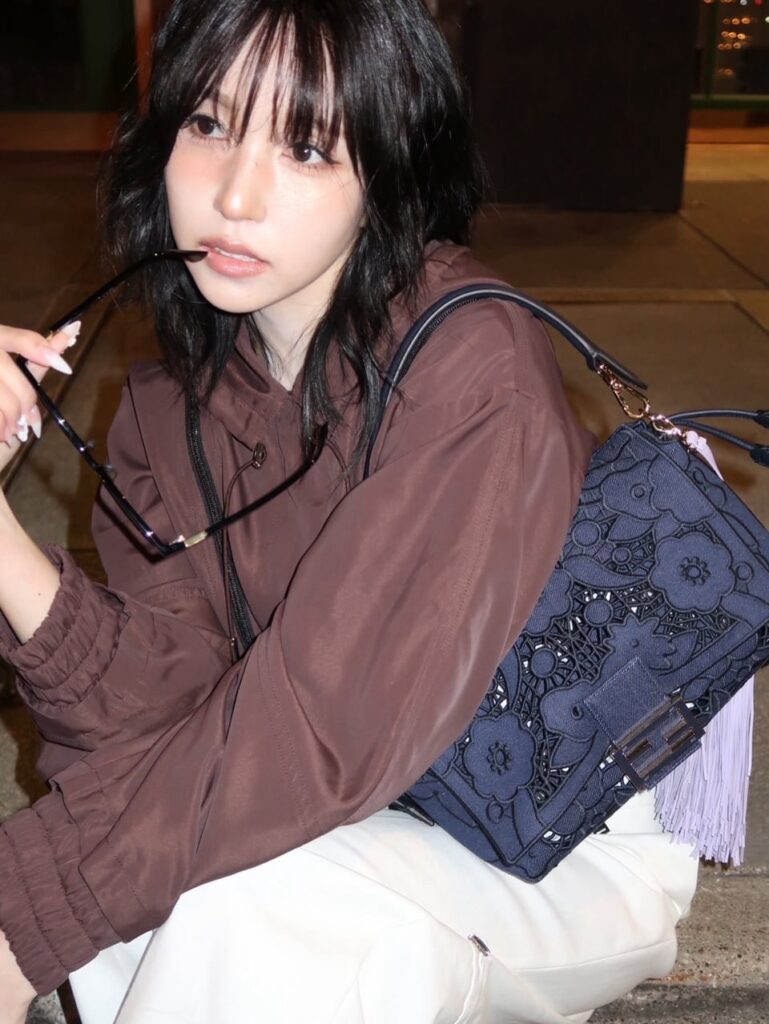 260415 تحديث مينا على الانستقرام - 🌏🪻 #Fendi #SponsoredbyFendi #FendiSS26 #japan #pr @fendi