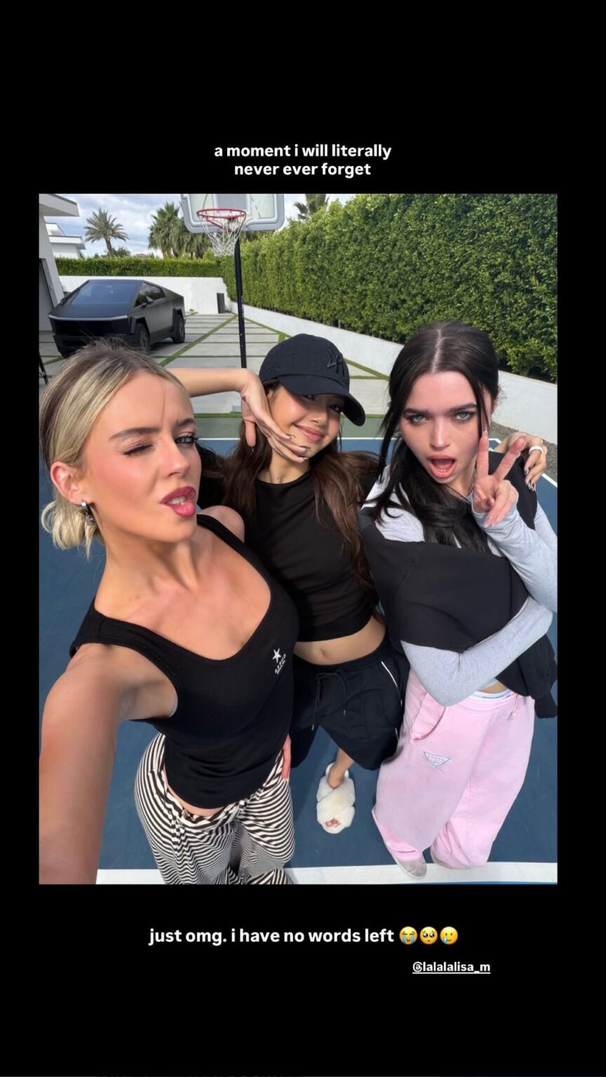 260416 تحديثات قصة Brookeblewittt & jessqualter على IG مع ليزا