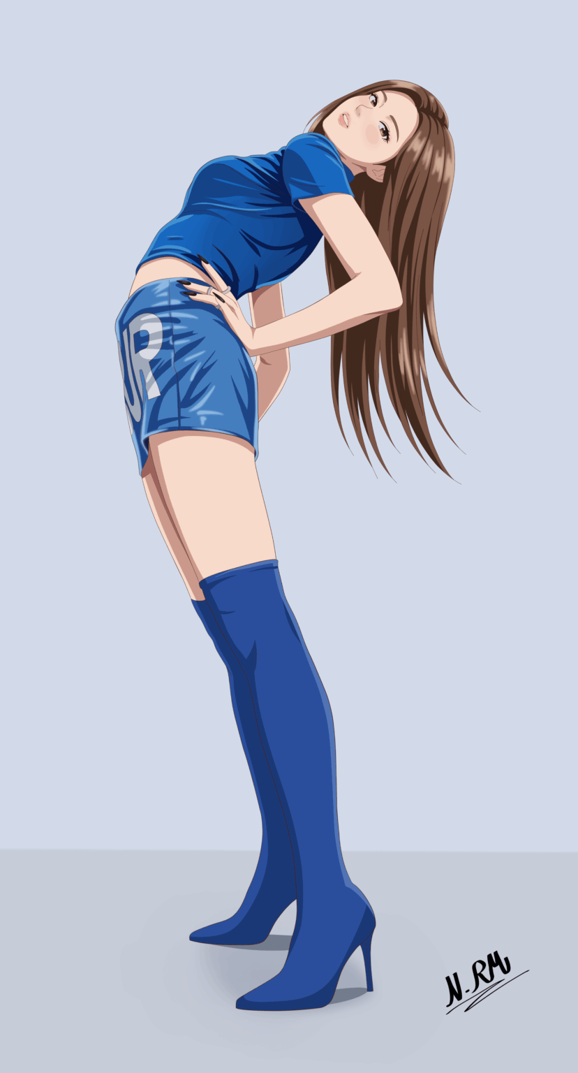 هذا من أجل Blue Concept Anime Sana من تصميمي