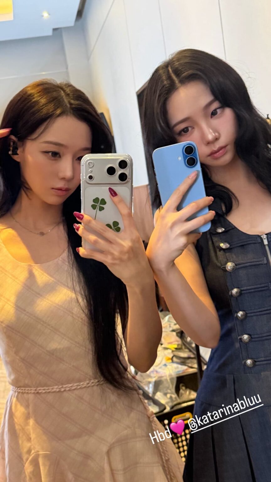 260411 - تحديث قصة الشتاء على الانستقرام مع كارينا