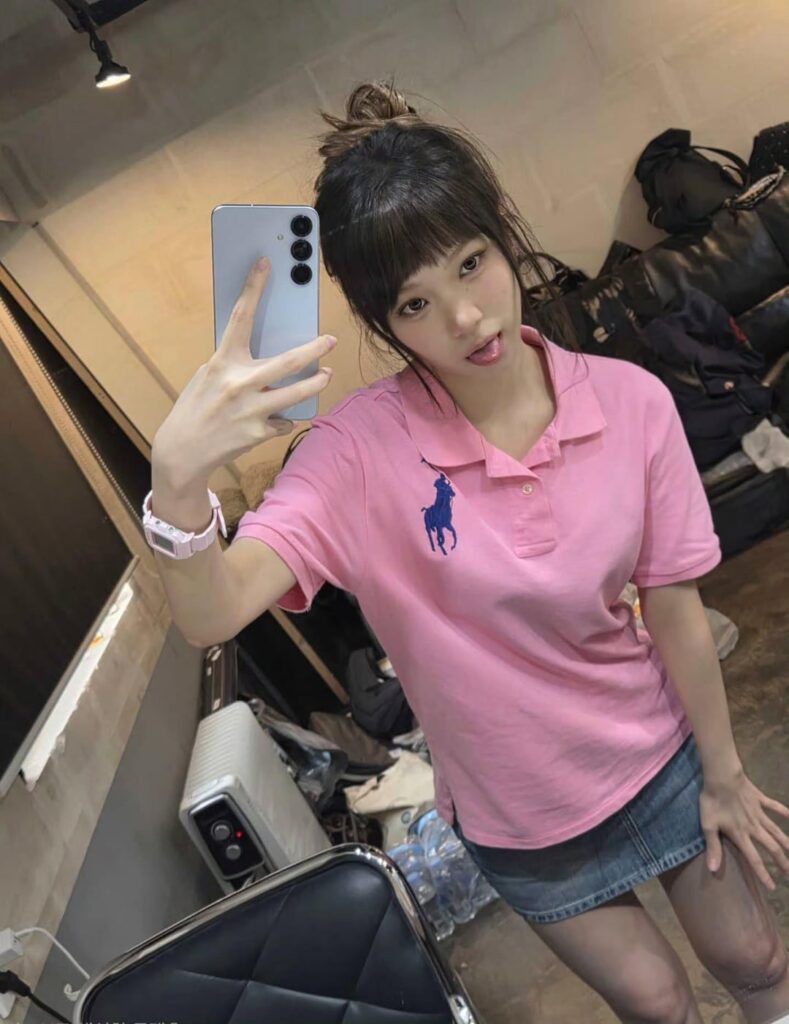 260418 - تحديث كيم تشايوون على الانستقرام . لو سيرافيم