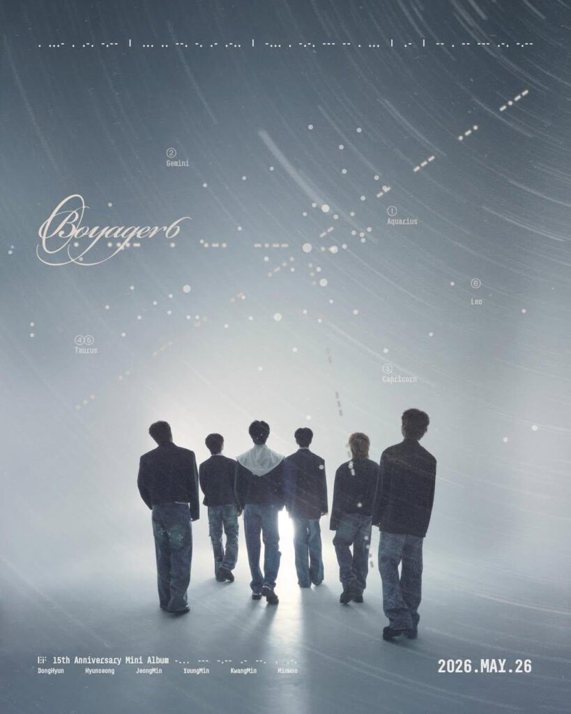 BOYFRIEND - الألبوم المصغر للذكرى الخامسة عشرة 'Boyager 6' (صورة تشويقية للعودة)