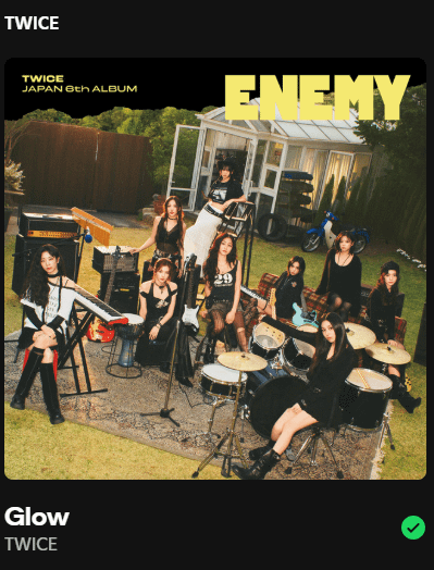 هذه أغنية توايس الأقل شعبية على سبوتيفي!! دعونا نجعلها شعبية!