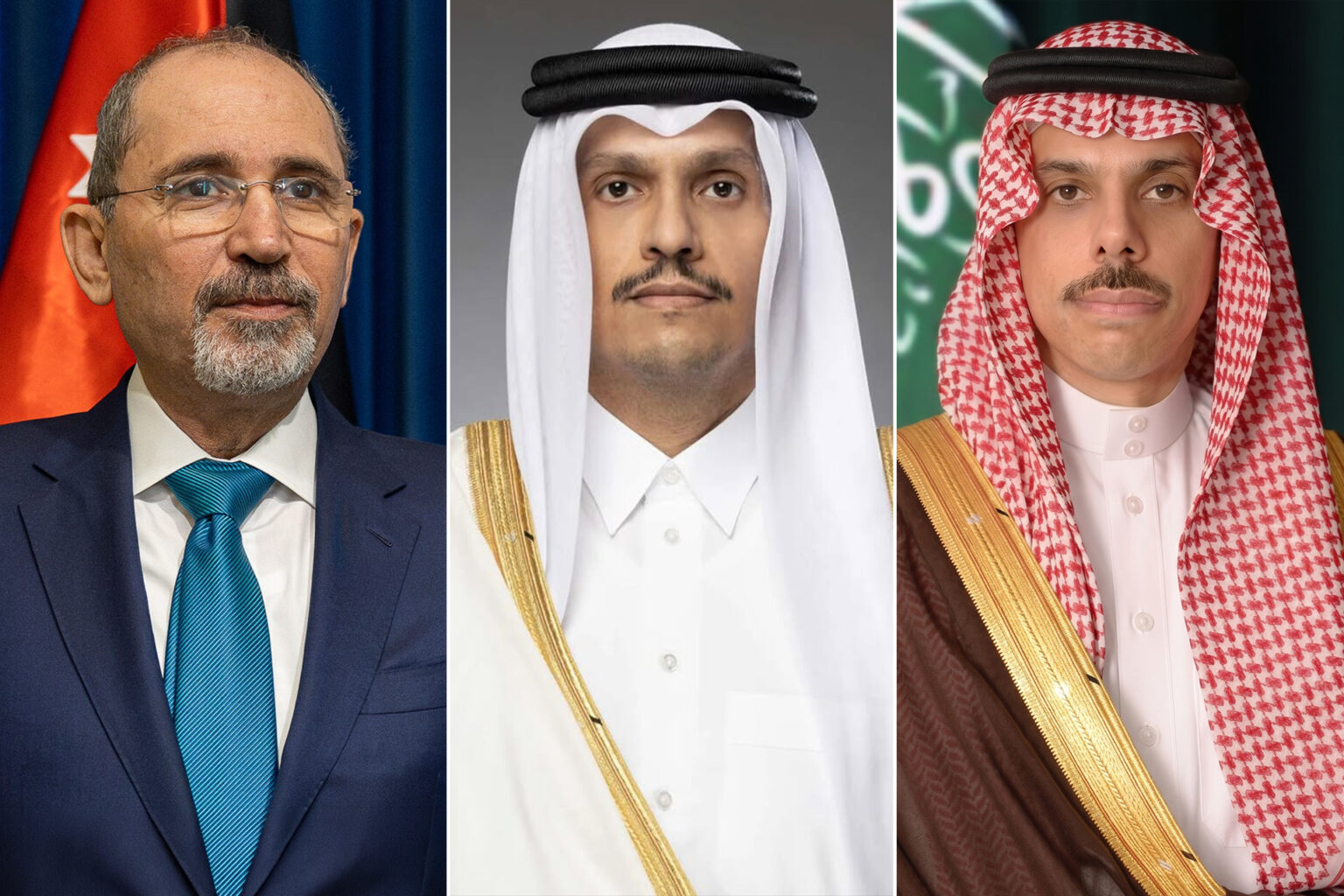 رئيس الوزراء القطري يبحث مع وزيري الخارجية السعودي والأردني آخر تطورات المنطقة | أخبار رئيس الوزراء القطري يبحث مع وزيري الخارجية السعودي والأردني آخر تطورات المنطقة | أخبار