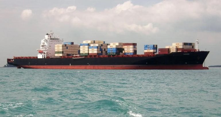 سفينة الحاويات الإيرانية توسكا "مارين ترافيك"