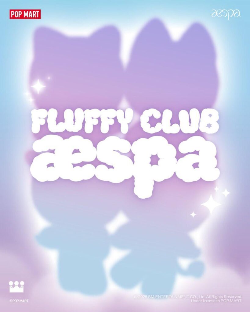 POPMART FLUFFY CLUB x aespa