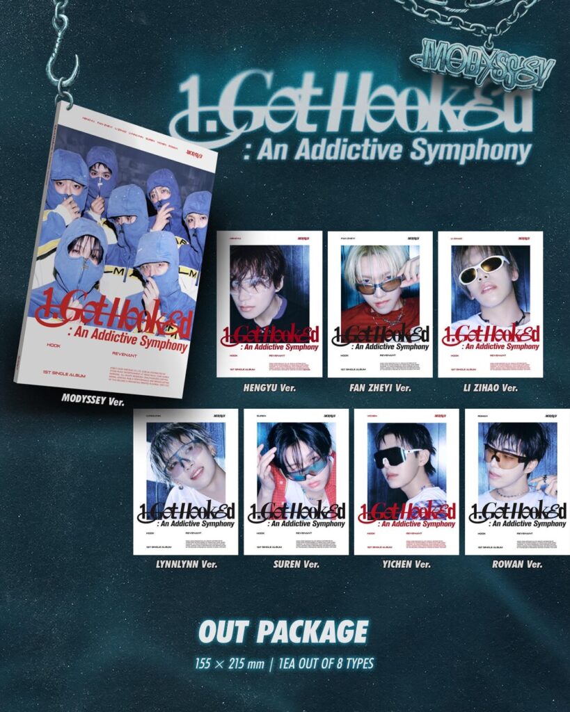 MODYSSEY - الألبوم المنفرد الأول: 1. Got Hooked: An Addictive Symphony (معاينة غلاف الألبوم - تم الكشف عنها)