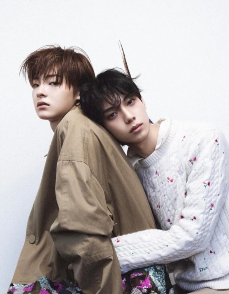 Liyu & Woojin (ثنائي FNC الجديد) لفرقة DAZED KOREA