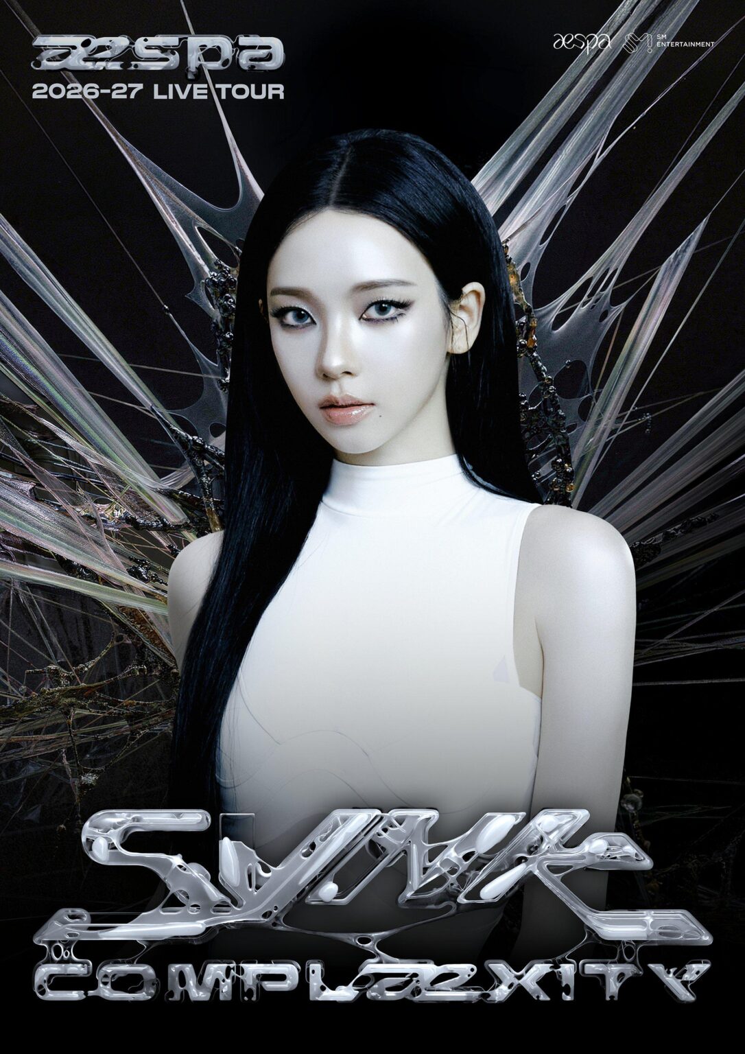 2026-27 aespa LIVE TOUR - SYNK: COMPLæXITY (ملصق تشويقي - كارينا)