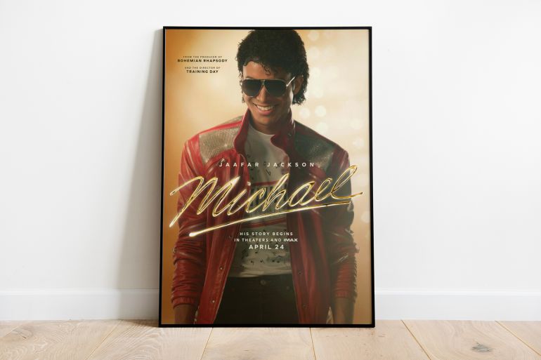 الملصق الترويجي لفيلم مايكل