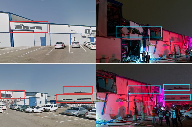 صور أقمار صناعية تظهر مصنع مسيرات إسرائيلي في بتاح تكفا @ غوغل إيرث @غيتي