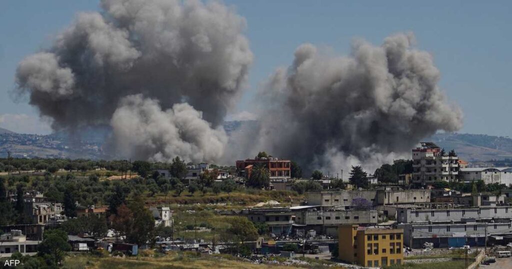 31 قتيلا في غارات إسرائيلية على جنوب لبنان 31 قتيلا في غارات إسرائيلية على جنوب لبنان