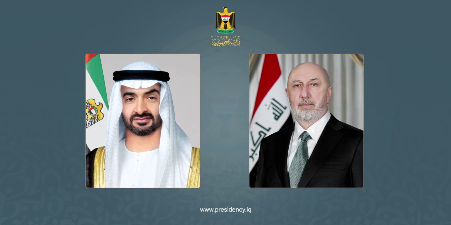 رئيس الجمهورية يتلقى تهنئة من نظيره الإماراتي بمناسبة عيد الأضحى رئيس الجمهورية يتلقى تهنئة من نظيره الإماراتي بمناسبة عيد الأضحى