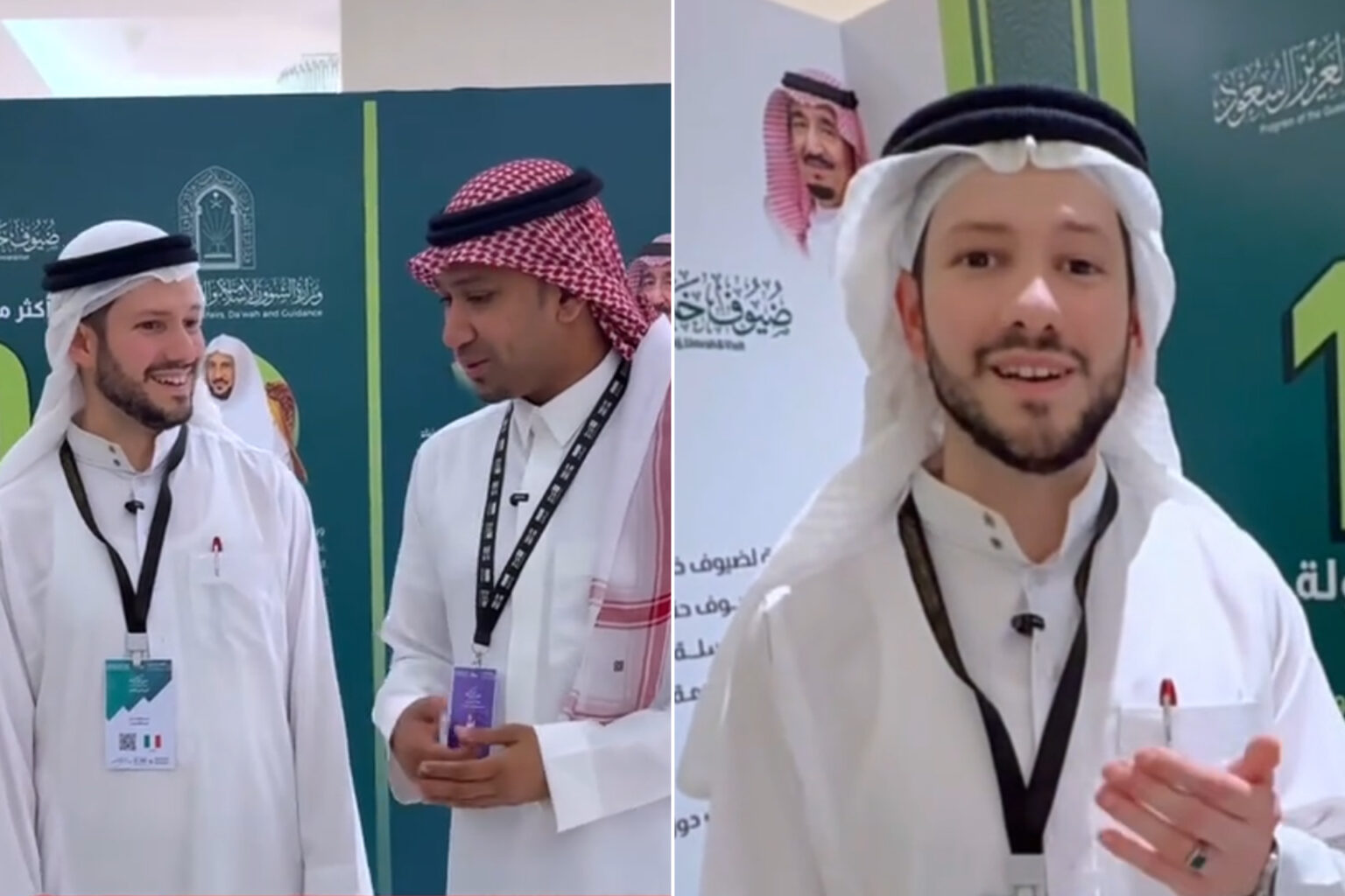 “صوت الأذان غير حياتي”.. حاج إيطالي يروي قصته مع الإسلام من مكة المكرمة | أخبار "صوت الأذان غير حياتي".. حاج إيطالي يروي قصته مع الإسلام من مكة المكرمة | أخبار