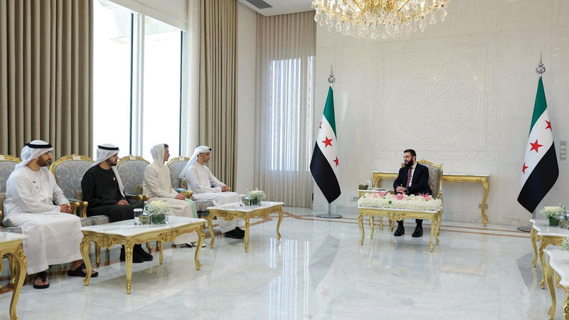 الشرع يستقبل ثاني الزيودي.. ويبحثان فرص الشراكة لدعم التعافي الاقتصادي في سورية