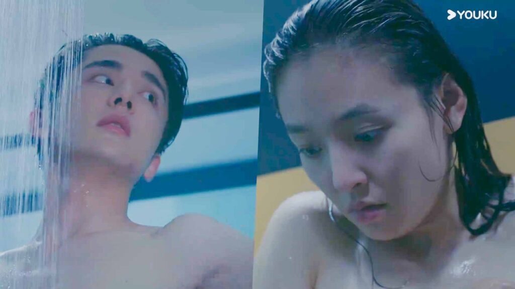 دخلت تستحم في حمام الرجال بالخطأ و اصبحت حديث الجميع (تزلج في الحب | Skate into Love ) YOUKU