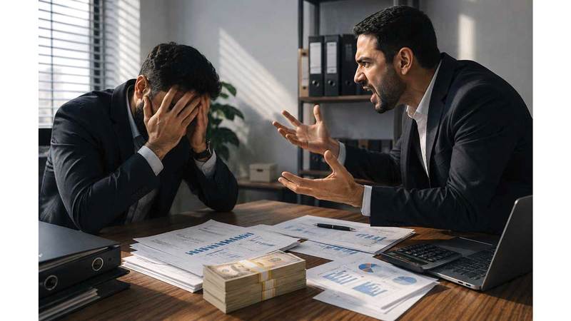 «عربي» يتهم شريكه بالاستيلاء على 8 ملايين درهم بصفقة وهمية «عربي» يتهم شريكه بالاستيلاء على 8 ملايين درهم بصفقة وهمية