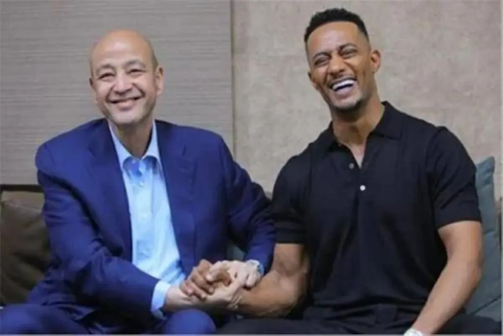 محمد رمضان وعمرو أديب