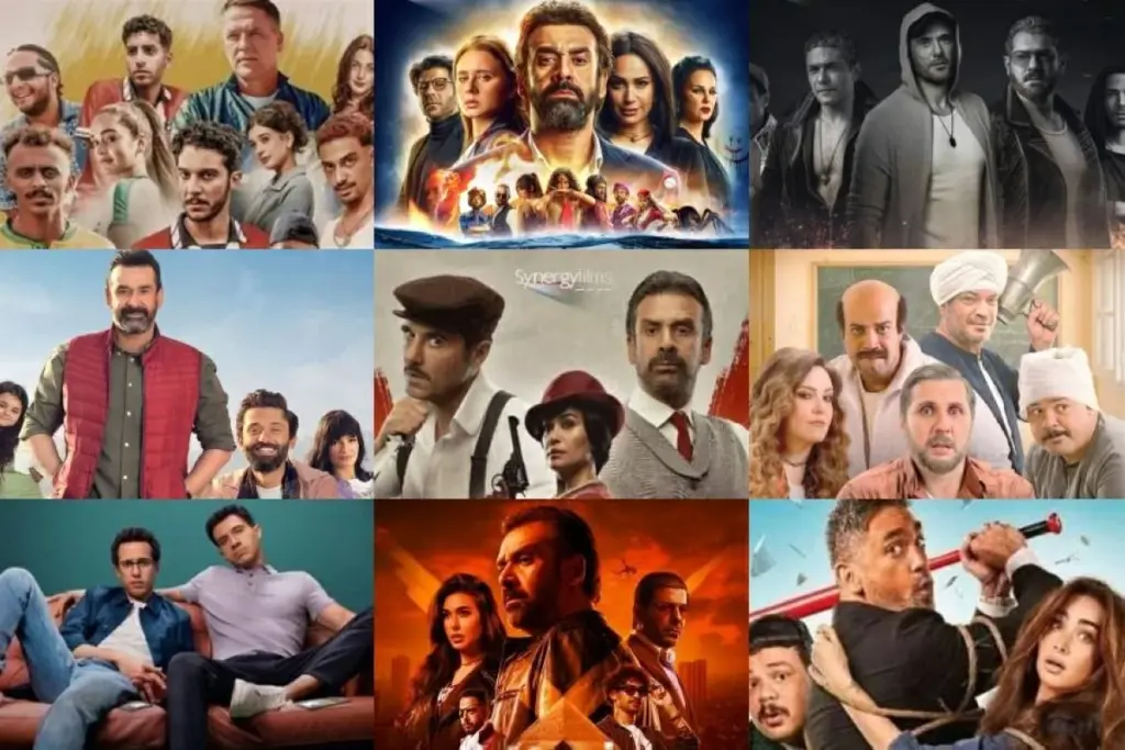 أحمد عز يتصدر وهشام ماجد يلاحقه.. قائمة أعلى 10 أفلام إيرادات فى تاريخ السينما المصرية قائمة أعلى 10 أفلام إيرادات فى تاريخ السينما المصرية