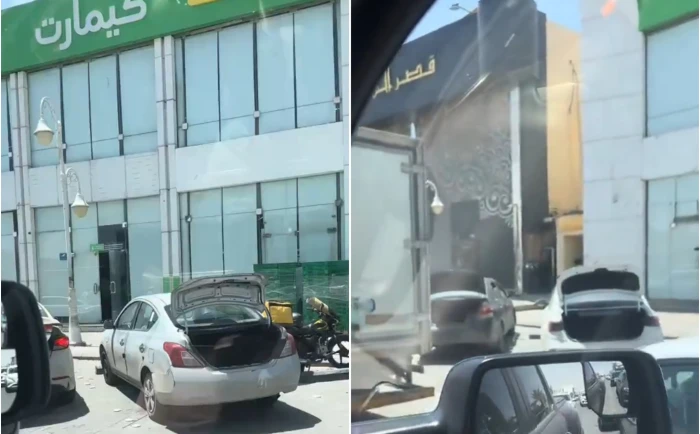 صحيفة المرصد - بالفيديو: الكشف عن سبب ترك مندوبي التوصيل شنط المركبات مفتوحة أمام محل تموينات!