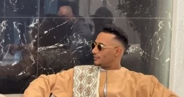 محمد رمضان يصل بغداد بالجلباب البلدى لحضور عرض فيلم أسد (فيديو) محمد رمضان يصل بغداد بالجلباب البلدى لحضور عرض فيلم أسد (فيديو)