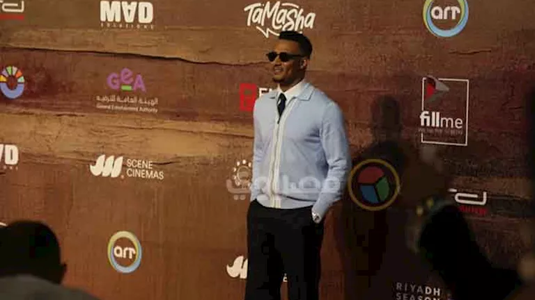 وصول محمد رمضان عرض فيلم أسد