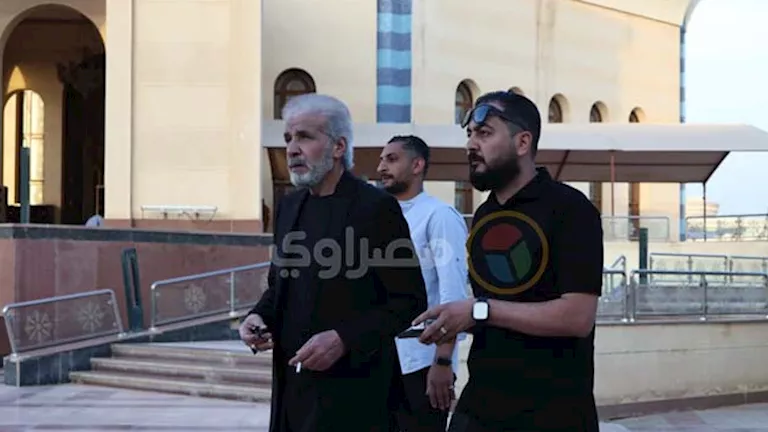 ظهور لافت لنجوم الفن في عزاء عبد الرحمن أبو زهرة