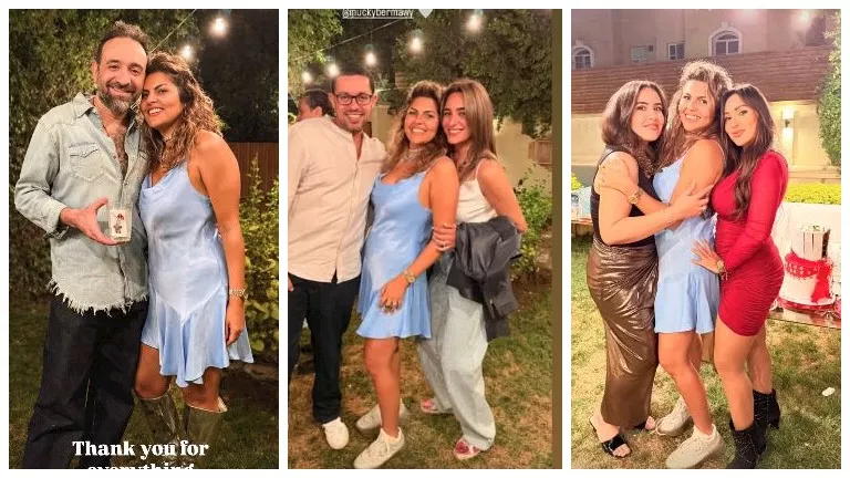 20 صورة- عمرو سلامة يحتفل بعيد ميلاد زوجته بحضور عبد العاطي والأصدقاء