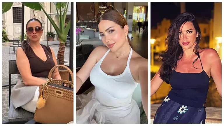 20 صورة- نجوم الفن يستمتعون بإجازة عيد الأضحى